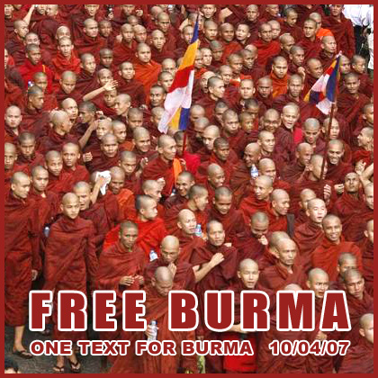 Freies Burma/ Birma